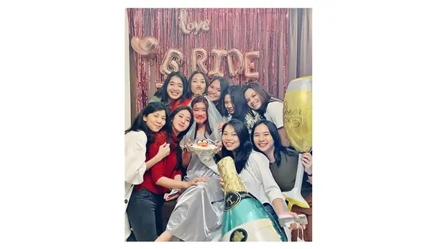 6 Momen Bridal Shower Felicya Angelista, Dapat Kejutan dari Teman SMP