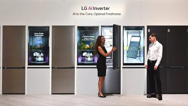 Elektronik Rumah Tangga LG berbasis AI di ajang IFA 2025. Credit: LG Electronics