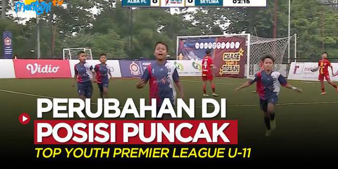 VIDEO: Perubahan di Posisi Puncak Klasemen Top Youth Premier League U-11