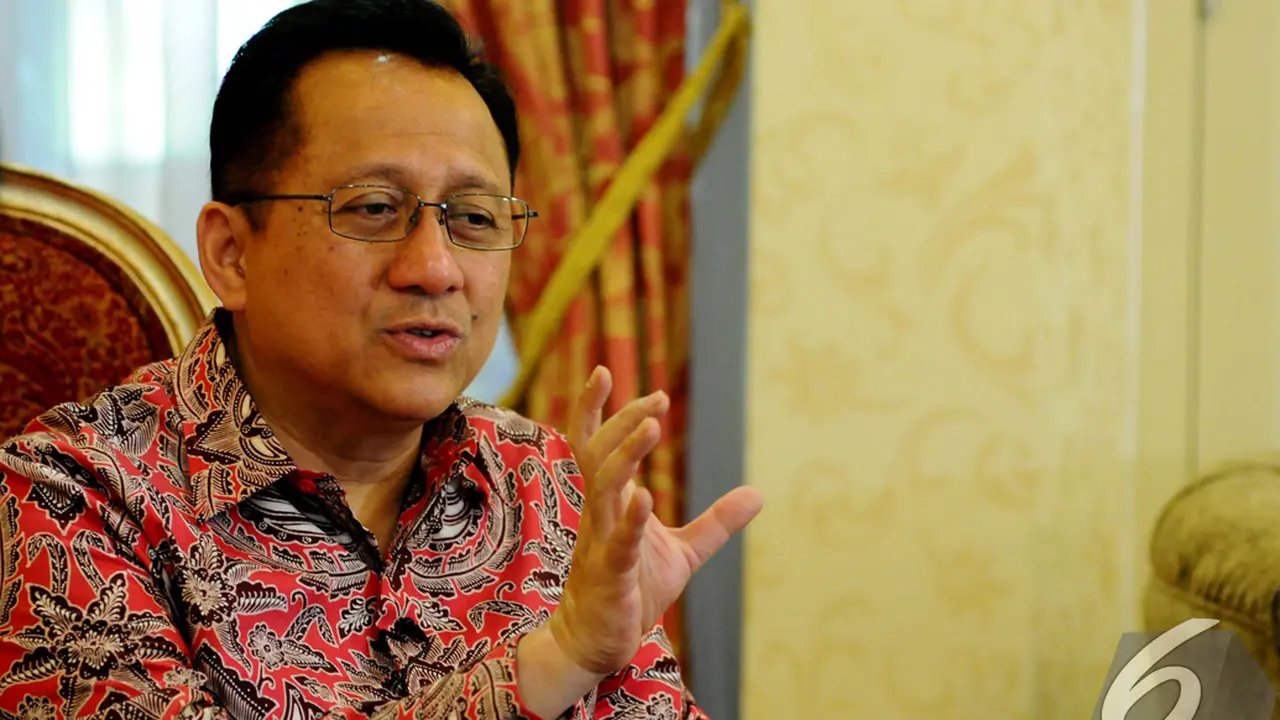 Gaya Irman Gusman Saat Disambangi Liputan6.com