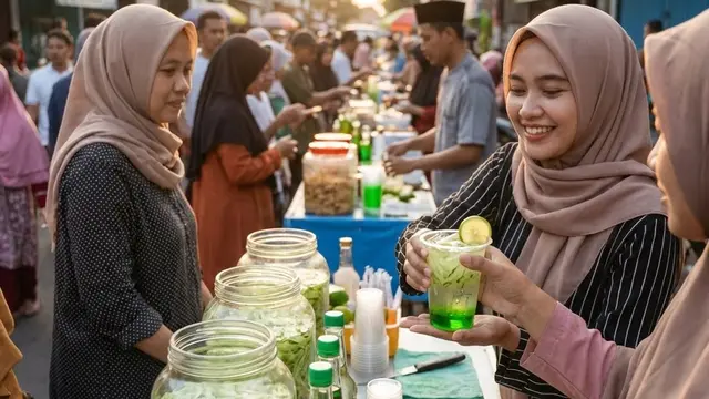 7 Ide Jualan Minuman 3 Bahan yang Dicari Pas Puasa