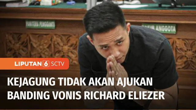 VIDEO: Vonis Eliezer di Bawah Tuntutan, Kejagung Tak Akan Ajukan Banding