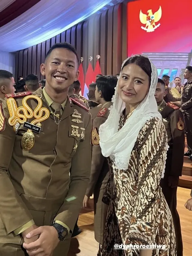 Wakil Menteri Termuda Dyah Roro Esti saat Pembengkalan Menteri di Magelang.
