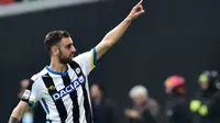 Bruno Fernandes sewaktu membela Udinese. (AFP/Giuseppe Cacace)