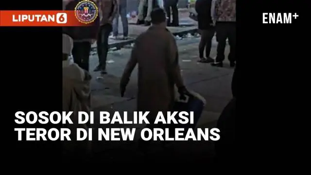 VIDEO: FBI Ungkap Rekaman Pelaku Serangan Truk di New Orleans