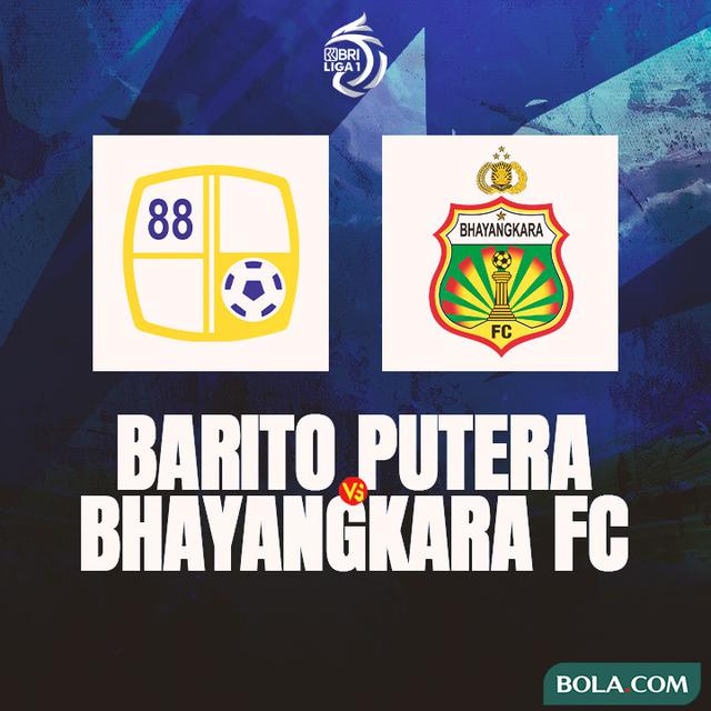 Liga 1 - Barito Putera Vs Bhayangkara FC