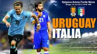 Uruguay vs Italia: Mencari Hiburan