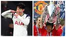 Park Ji-sung tercatat sebagai pemain tersukses Korea Selatan yang berlaga di Eropa bersama PSV dan Manchester United. Total 17 trofi diraihnya. Lima pemain Korsel yang kini berlaga di Eropa pun tampaknya masih jauh dari pencapaiannya, termasuk Son Heung-min. (Kolase AFP)