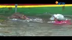 Ditarik dan diceburkan ke air untuk dibawa kembali ke daratan, begitulah cara bongkar muat sapi di pelabuhan.