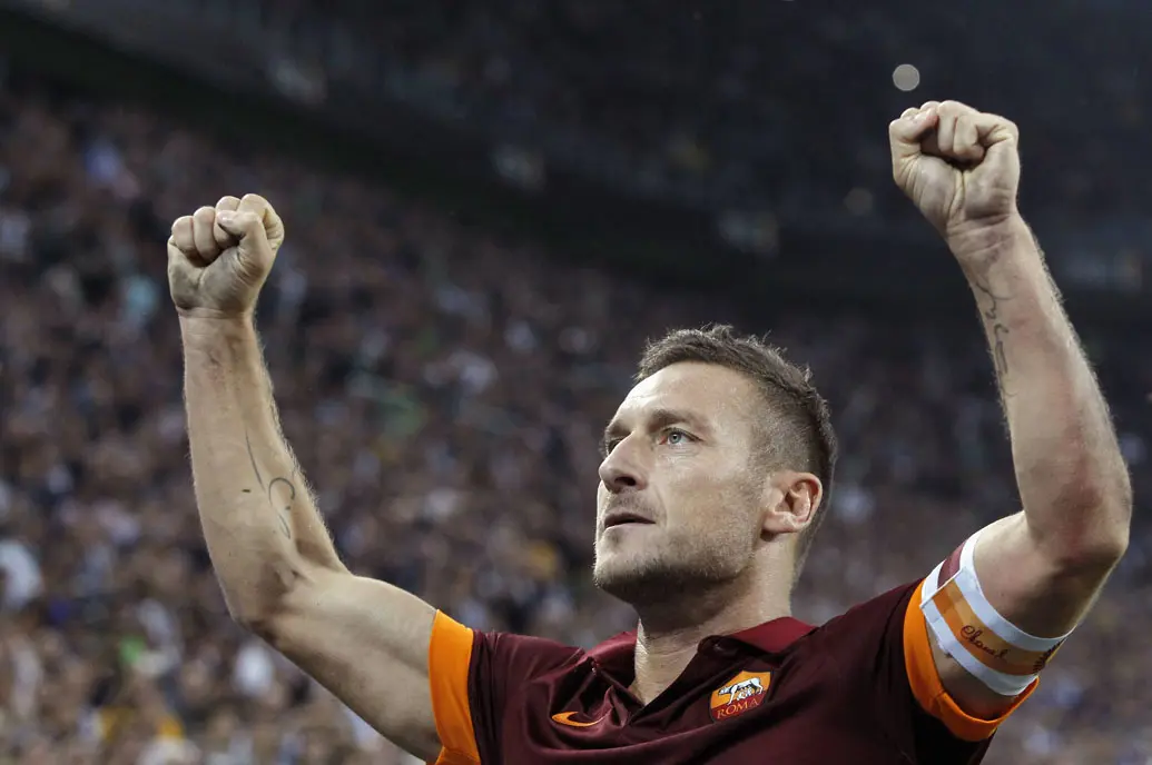 Francesco Totti. (REUTERS/Alessandro Garofalo)