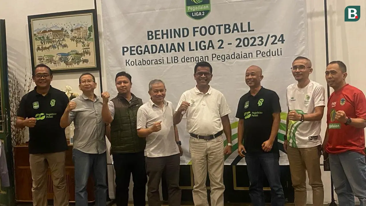 FOTO Kegiatan Behind Football Liga 2 oleh LIB dan Pegadaian