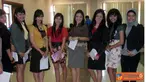 Citizen6, Surabaya: Finalis Lomba Presenter yang berhasil lolos dalam acara SGTC di Kampus Unair, Surabaya, Kamis (17/3). (Pengirim: Kelompok 15)