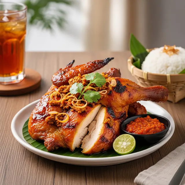 Sekilas tentang Ayam Bakar Nanangan (AI Generated)