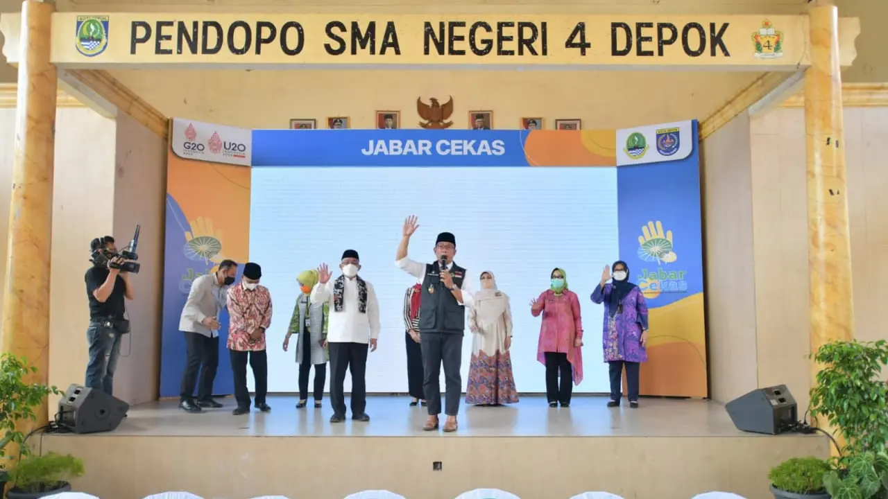 Rdiwan Kamil kampanye Jabar Cekas.