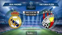 Liga Champions 2018 Real Madrid Vs Viktoria Plzen (Bola.com/Adreanus Titus)