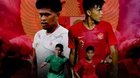 Timnas Indonesia U-22 - David Maulana, Rendy Juliansyah, Sutan Zico, Braif Fatari (Bola.com/Erisa Febri/Adreanus Titus)