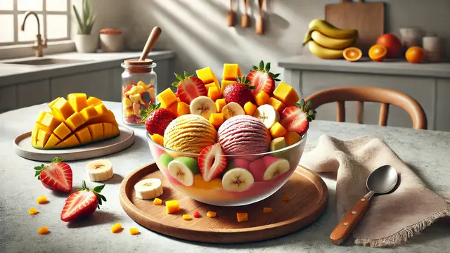 es krim buah rendah kolesterol