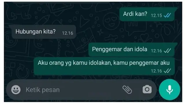 8 Chat Netizen Tanya Status Hubungan Ini Bikin Senyum Sendiri