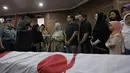 Presiden SBY bersama Ibu Ani Yudhoyono saat  tiba dirumah alm Azrul Azwa di Kwarnas Jakarta (Rumgapres/Abror Rizki)