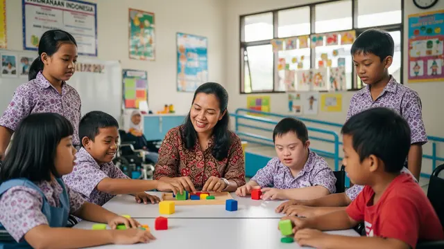 Tips Mengajar Anak Berkebutuhan Khusus dari Tenaga Pendidik/Gemini AI