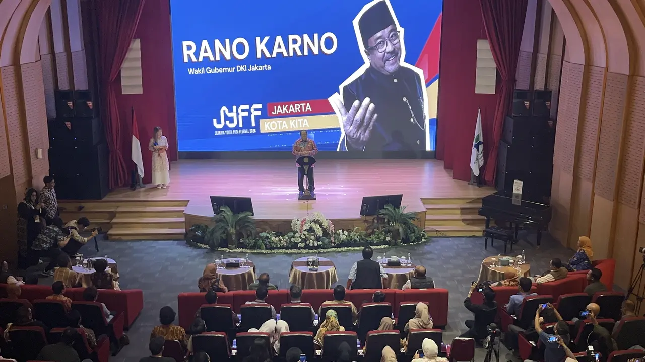 Bank Indonesia Provinsi DKI Jakarta bersama Pemerintah Provinsi DKI Jakarta mendorong industri film sebagai motor baru ekonomi kreatif melalui gelaran Jakarta Youth Film Festival (JYFF). (Liputan6/Winda Nelfira)