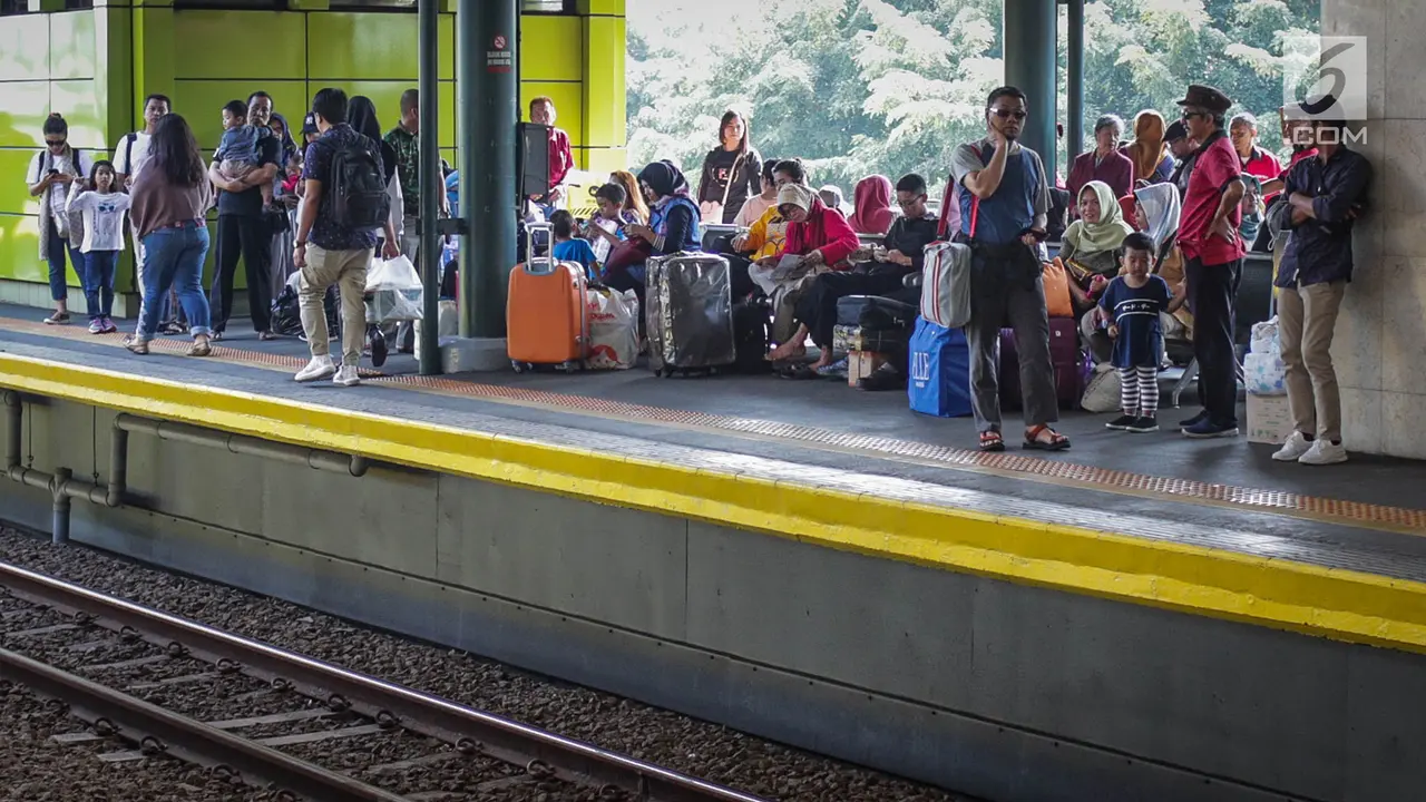 PT KAI Sediakan 957 Ribu Kursi untuk Pemudik Lebaran 2019