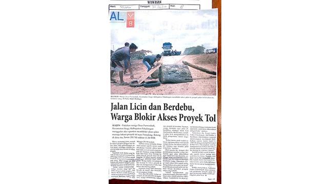 Contoh Kliping (sumber: dpubinmarcipka.jatengprov.go.id)