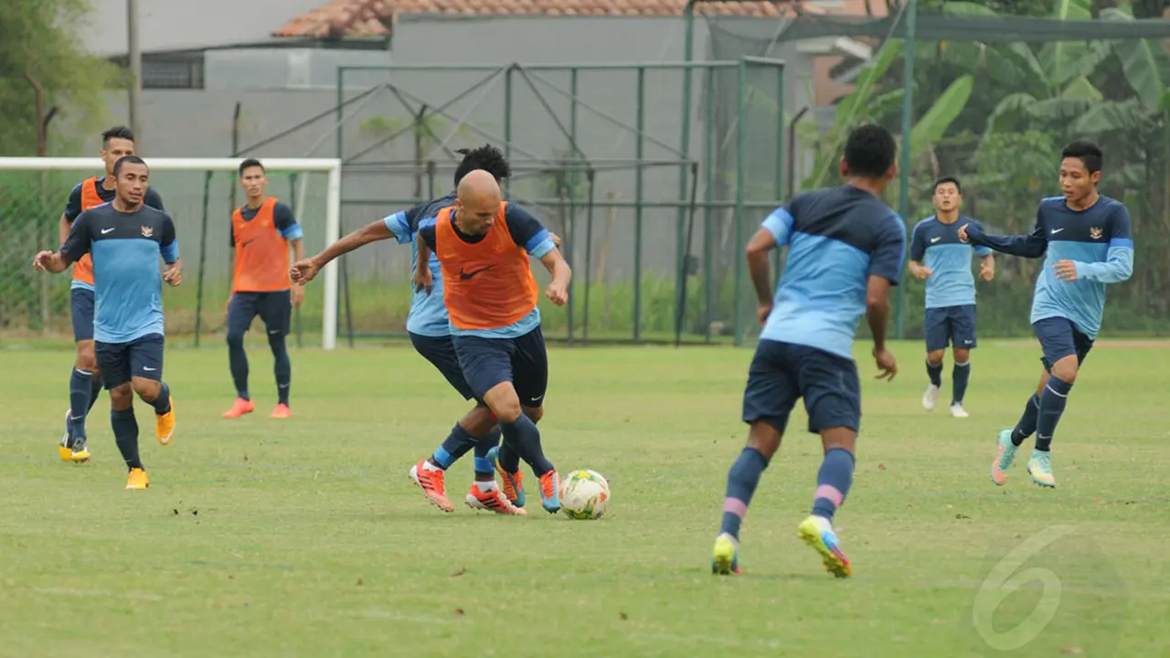 Jelang ke Vietnam, Timnas Indonesia Berlatih di SPH Karawaci 