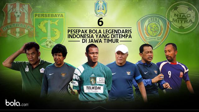 6 Pesepak Bola Legendaris Indonesia yang Ditempa di Jawa Timur