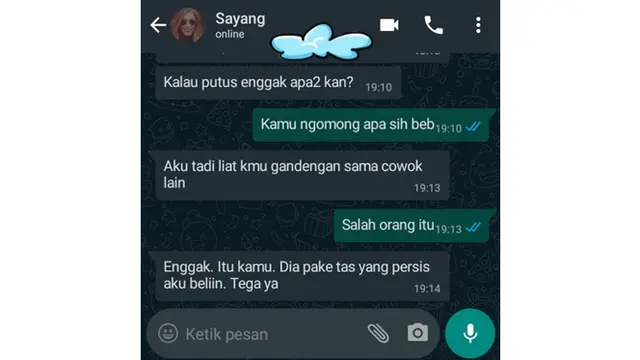 6 Chat Pacar Ketahuan Selingkuh Ini Bikin Nyesek Hot