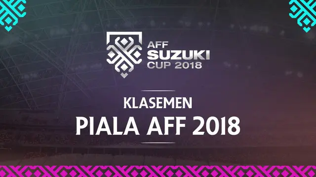 VIDEO: Klasemen Piala AFF 2018 Matchday ke-2, Indonesia di Posisi Kedua