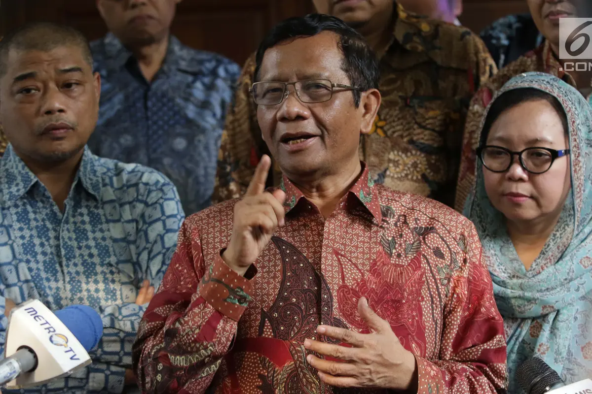 Mahfud MD dan Gerakan Suluh Kebangsaan Sambangi Kediaman Megawati