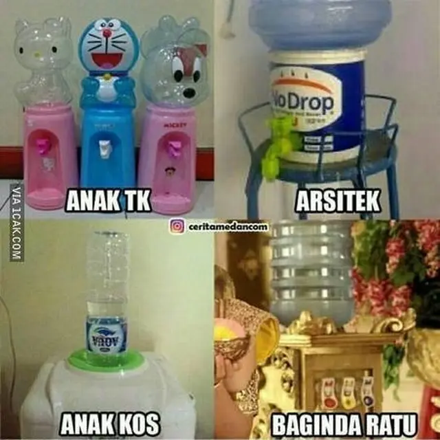 7 Potret Alih Fungsi Dispenser Nyeleneh, Jadi Aquarium Hingga Kotak CPU