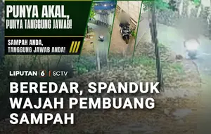 Beredar, Spanduk Wajah Pembuang Sampah