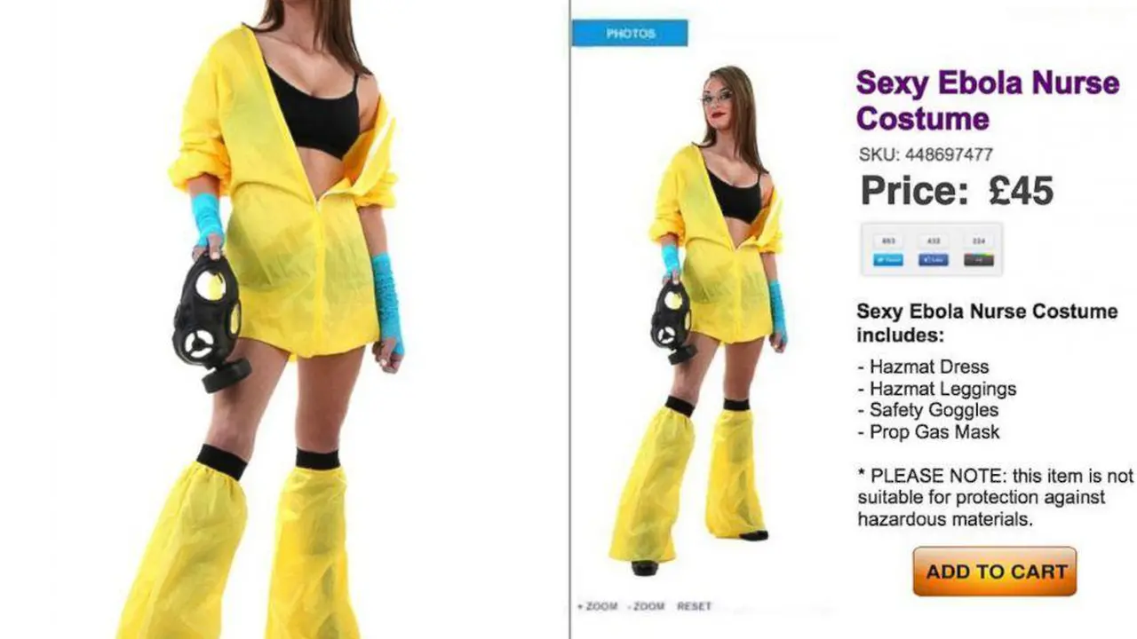 Foto `Suster Ebola Seksi` Bikin Heboh Media Sosial