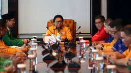 Partai-partai pendukung pasangan Basuki Tjahaja Purnama (Ahok) dan Djarot Saiful Hidayat menggelar pertemuan di Jakarta, Selasa (7/3). Pertemuan dilakukan untuk konsolidasi persiapan putaran kedua pilgub DKI Jakarta. (Liputan6.com/Johan Tallo)