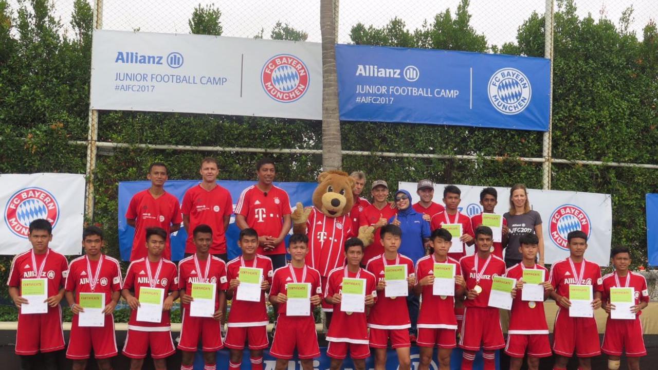 Allianz Junior Football Camp 2017 (AJFC).