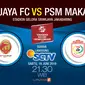 Sriwijaya FC vs PSM Makassar (Liputan6.com/Abdillah)