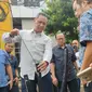 Penjabat atau Pj Gubernur DKI Jakarta Heru Budi Hartono&nbsp;meninjau penataan kabel utilitas di sejumlah wilayah Ibu Kota. (Liputan6.com/Winda Nelfira)