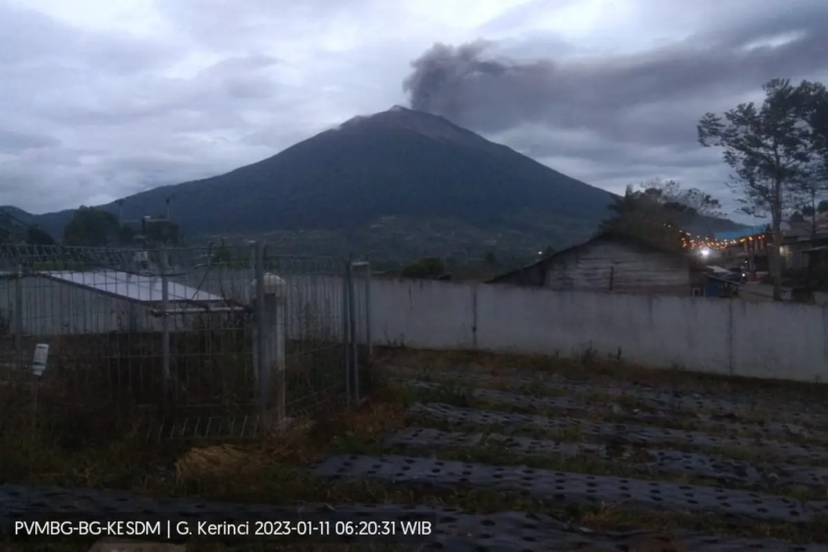 Kondisi Gunung Kerinci