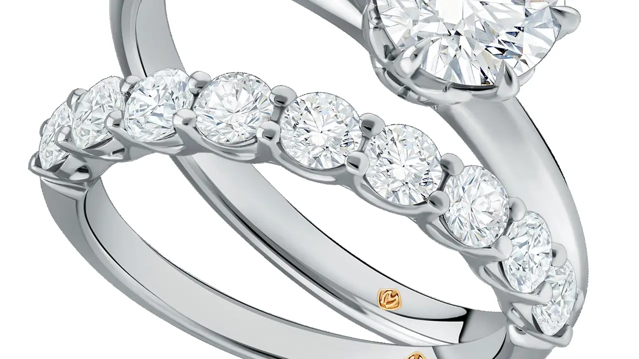 Lavelle Stackable cincin tunangan/dok. Mondial