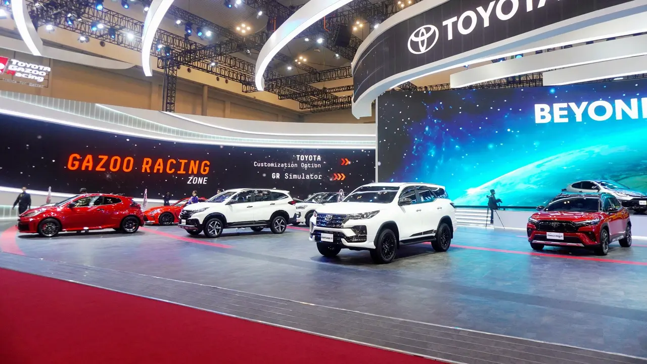Toyota Kantongi 6.202 SPK di GIIAS 2024 (ist)