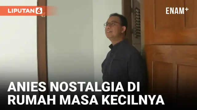 Anies Baswedan Nostalgia Sambangi Rumah Masa Kecilnya di Yogyakarta