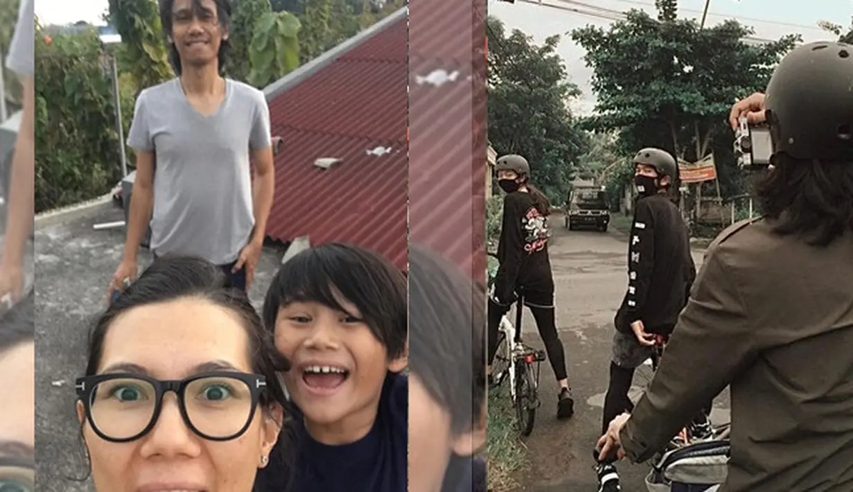 Eross Chandra dan Duta Sheila On 7 (credit: instagram/pakduta/ sarahcandra)