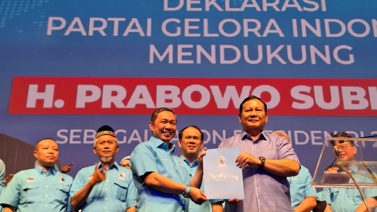 Partai Gelora resmi mendukung Ketua Umum Partai Gerindra Prabowo Subianto sebagai calon presiden (capres) 2024 (Istimewa)