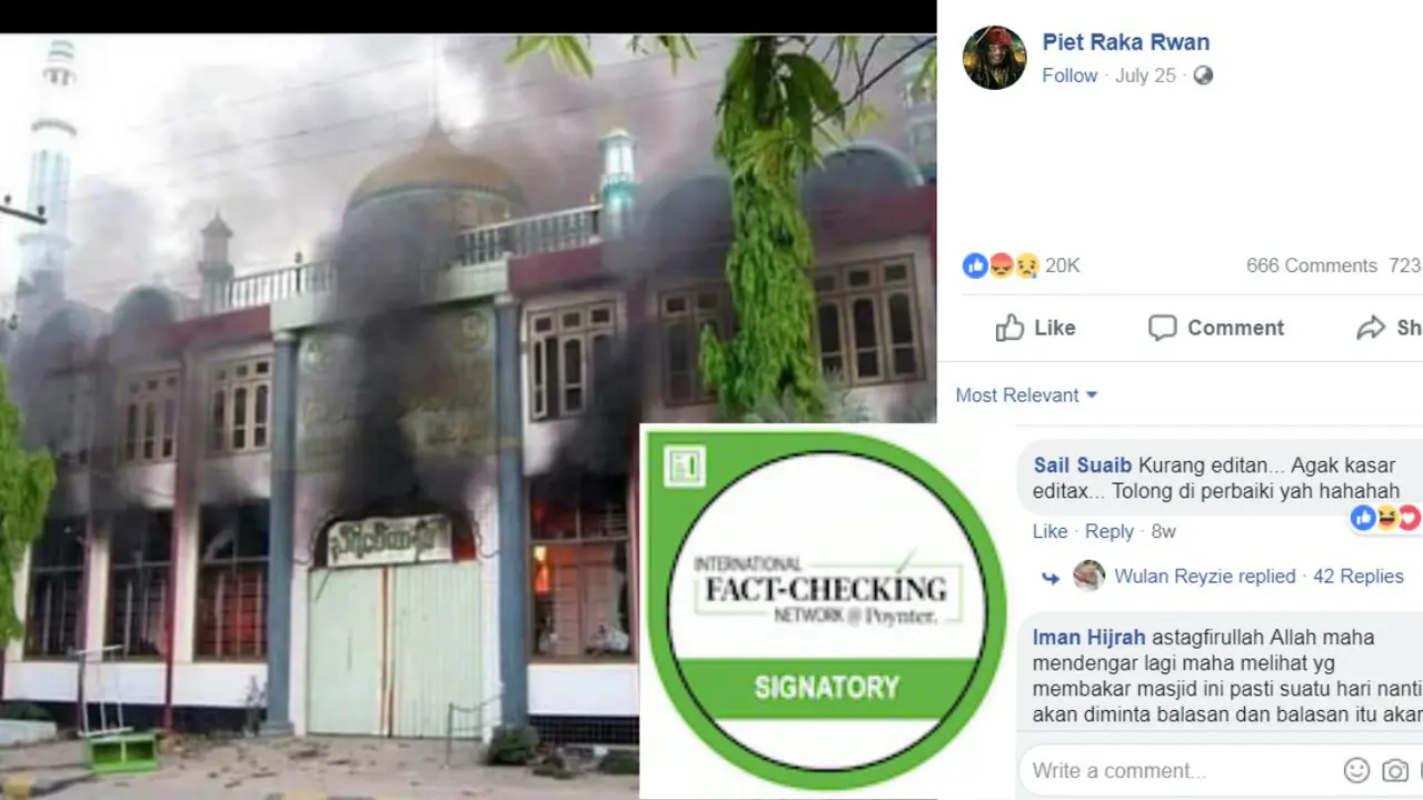 [Cek Fakta] Hoaks, Foto Kekerasan Terhadap Muslim Bangladesh