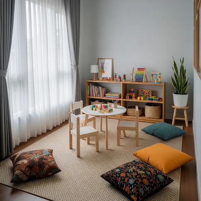 7 Desain Ruang Bermain Anak di Rumah yang Aman, Edukatif, dan Hemat Biaya