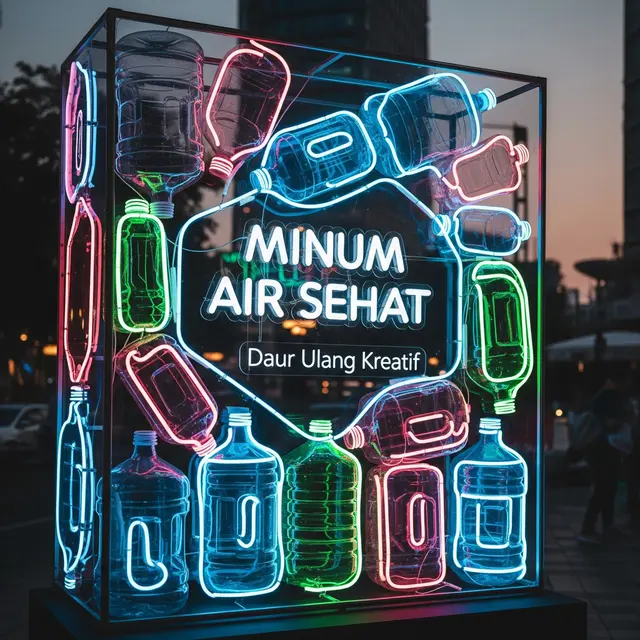 Ide Kreatif Galon Bekas
