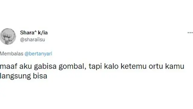 7 Chat Gombalan Netizen ke Gebetan Ini Bikin Geleng Kepala, Modusnya Mulus Banget