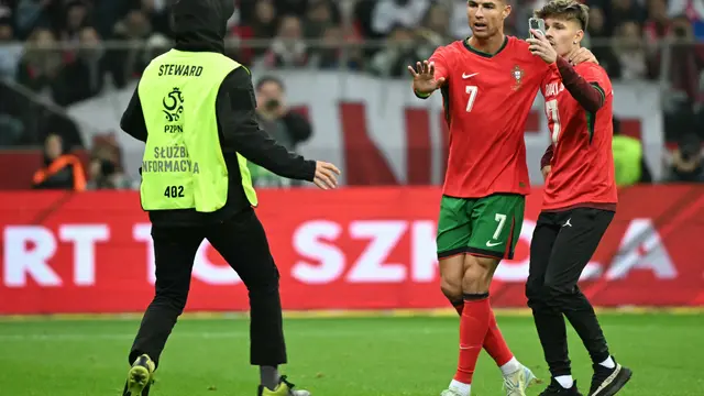 Polandia vs Portugal, Cristiano Ronaldo